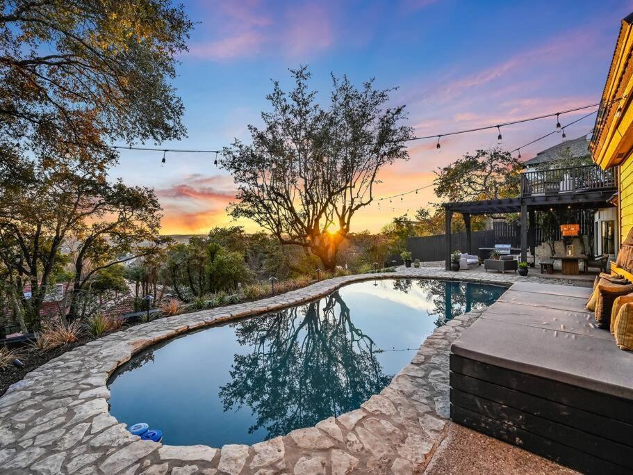 Austin 4 Bedroom Designer Pool Home Bagian luar foto